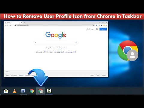 How to Remove Profile Icons from Google Chrome on Taskbar in Windows