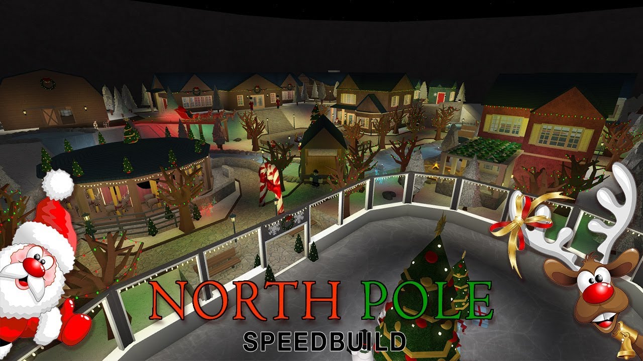 Roblox Bloxburg North Pole Speedbuild Youtube - north pole tour roblox bloxburg youtube