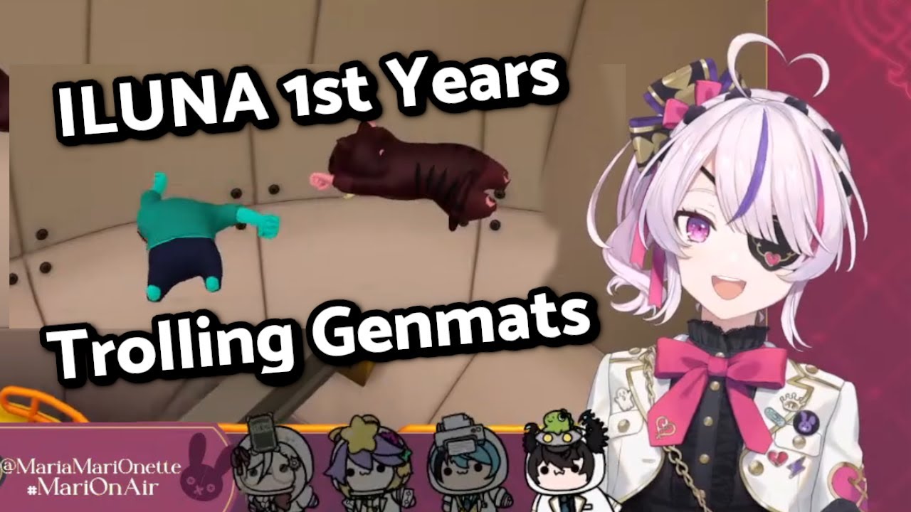 ILUNA 1st Years Trolling Genmates, Ren's Best Roast Yet [Nijisanji Clips] [Sub]