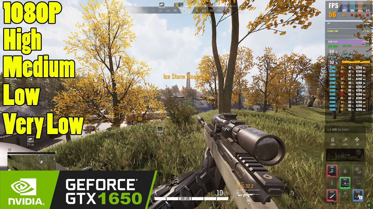 GTX 1650 | SUPER PEOPLE Battle Royale 1080p High, Medium, Low, Very Low