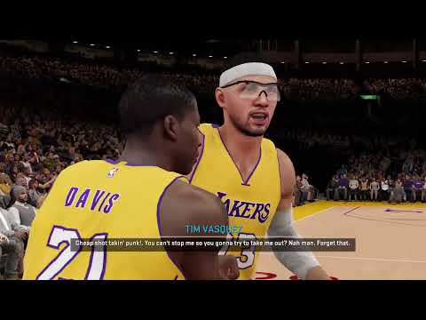 NBA 2K15:My career Fight with Kevin Durant