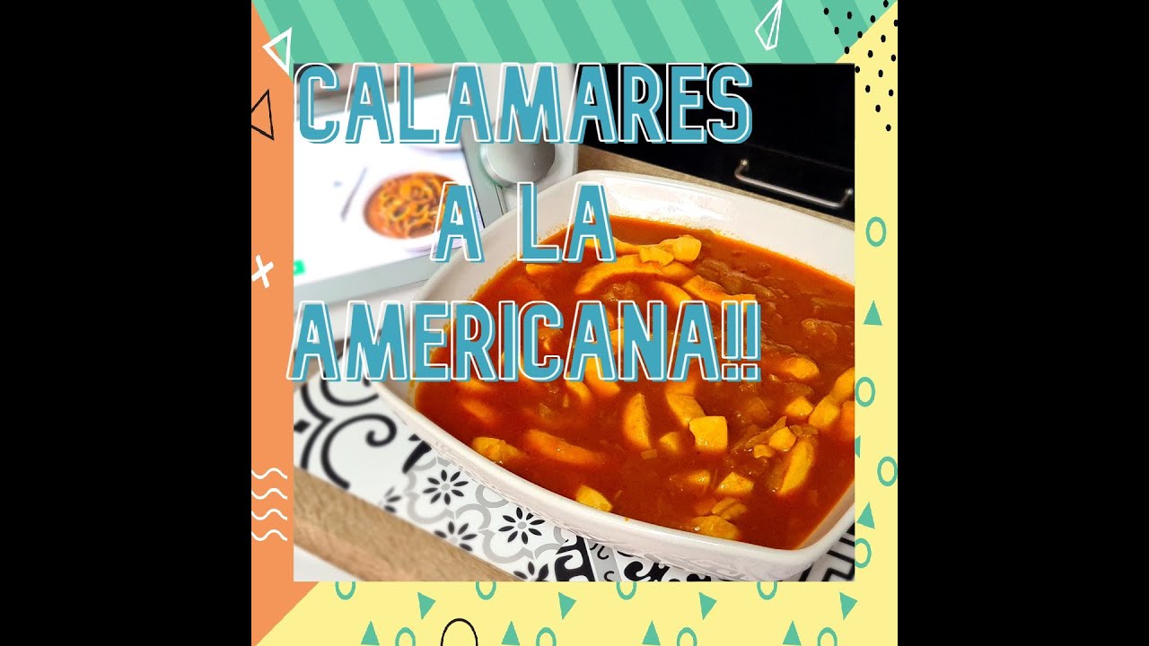 🦑CALAMARES a la AMERICANA FÁCILES🦑 - Recetas THERMOMIX - IMPRESIONANTES!!!🤤🤤
