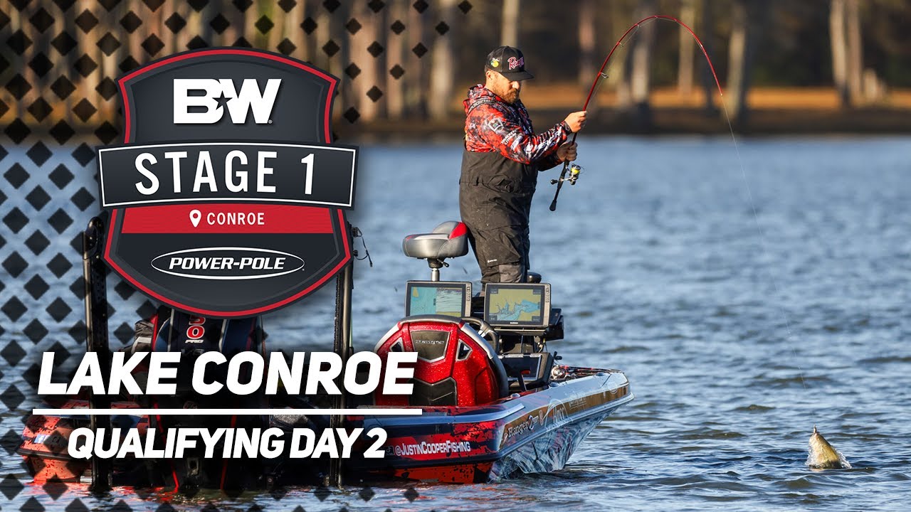Bass Pro Tour | Stage 1 | Lake Conroe | Qualifying Day 2 Highlights