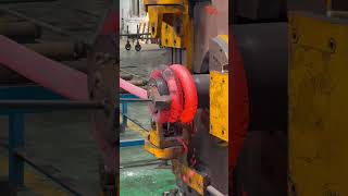 Manufacturing a spring from a single wire #machinery #factory #trending #shorts #satisfying