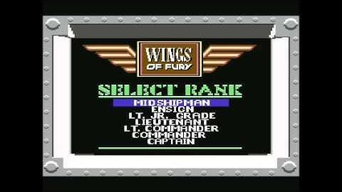 Commodore Oneshot - Wings of Fury