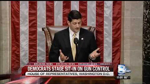 Rep. Slaughter Joins No Bill, No Break Sit-In to Demand A Vote on Gun Violence