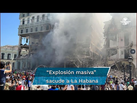 Explosión destruye Hotel Saratoga en La Habana, Cuba