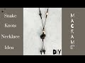 Easy and Simple Knotted Necklace with beads