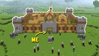 I Built a RaidProof Village!