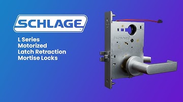 Schlage L Series Mortise Latch Retraction Locks