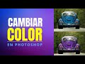 Cambiar color a un AUTO en Photoshop 2024