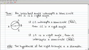 10-4 Inscribed Angles