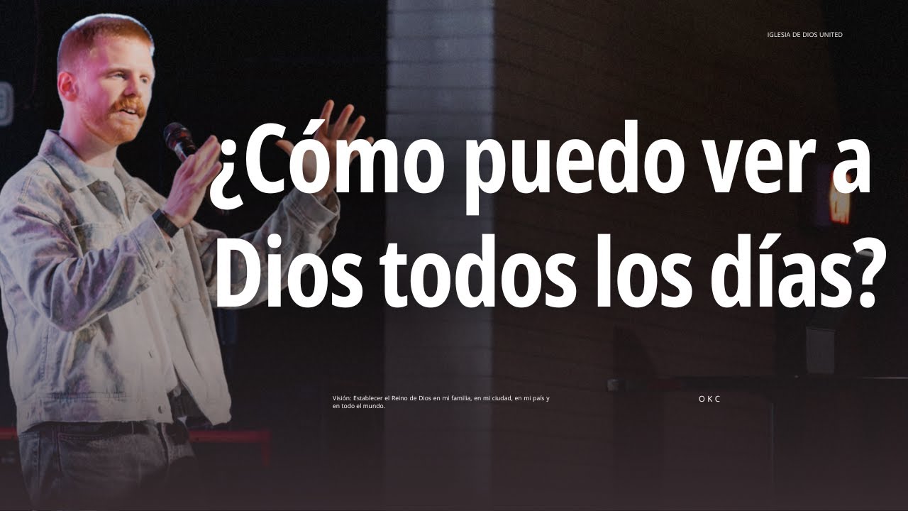 ¿Cómo puedo ver a Dios todos los días? | Sebastian Franz