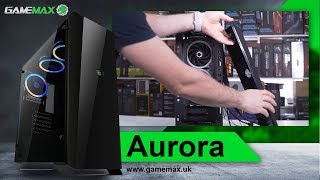 Aurora Rgb Midi Tempered Glass Gaming Case Build By Eteknix