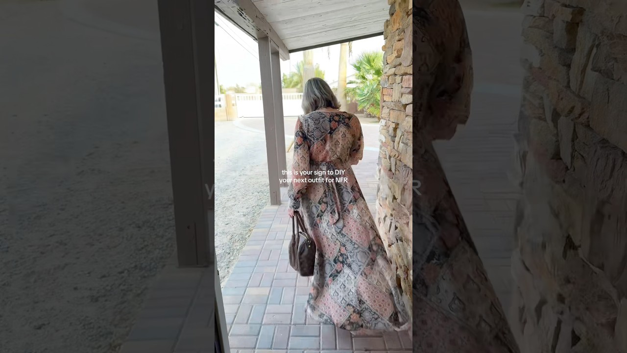 From a maxi dress to a DIY boho blouse with a duster! 