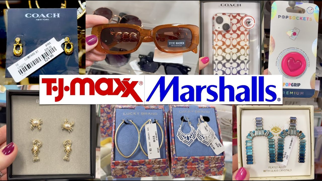 MARSHALLS & TJ MAXX SHOP WITH ME 2023 NEW JEWELRY FINDS, RINGS