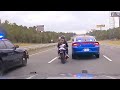 Craziest Motorcycle Police Chases Caught on Dashcam