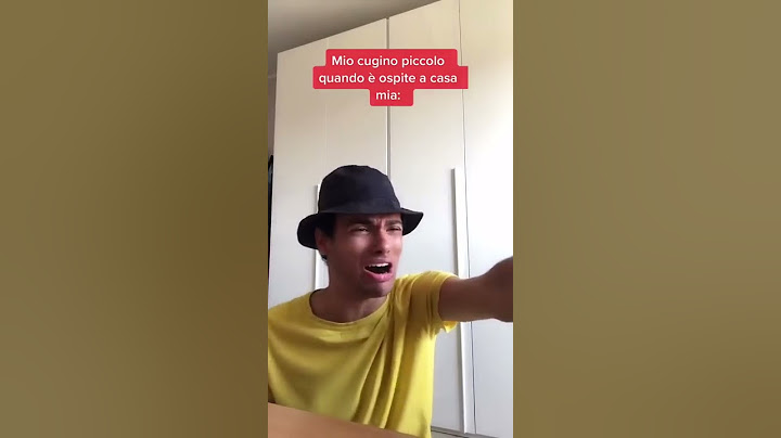 Mio cugino piccolo quando è ospite a casa mia - Kiro Ebra