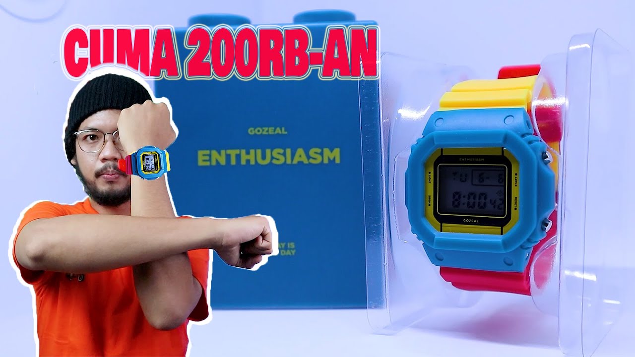 JAM TANGAN GOZEAL CUMA 200RB !! #BahasBahasaN