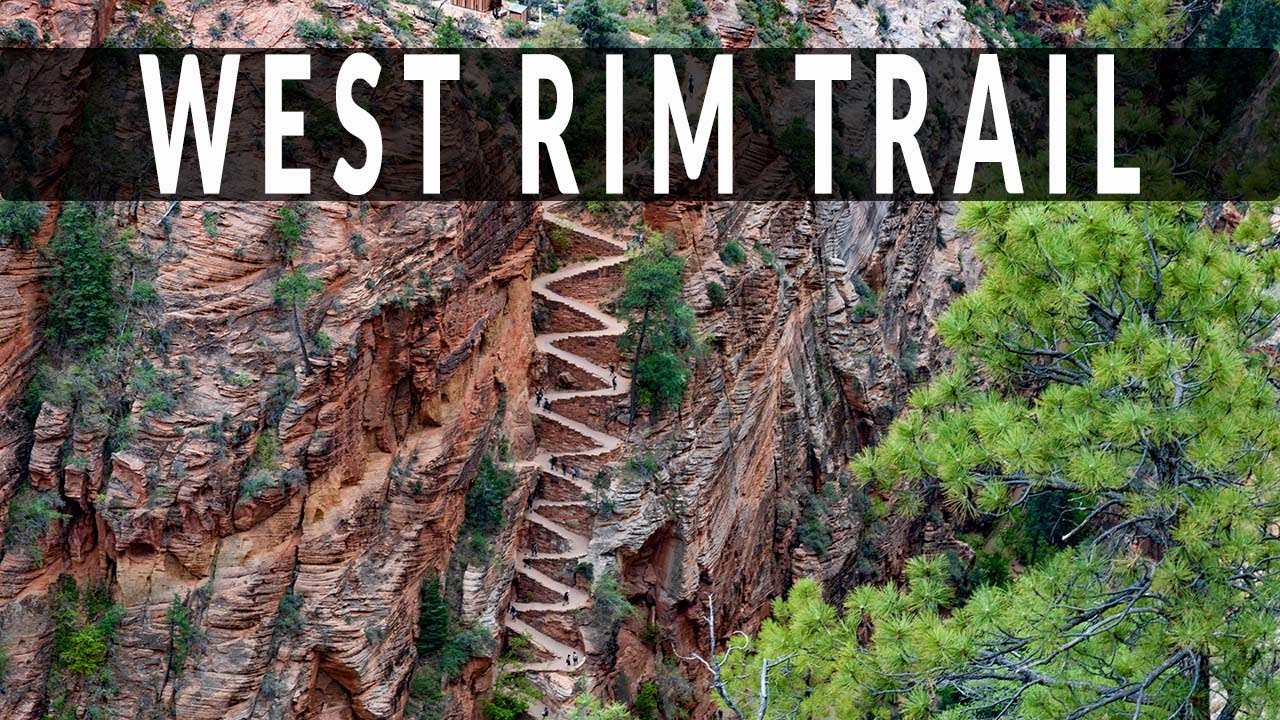Best hike in Zion National Park? Backpacking the West Rim Trail YouTube