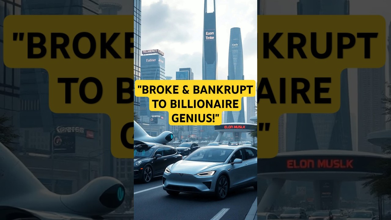 ✅ "Elon Musk: From Broke & Bankrupt to Billionaire Genius!"