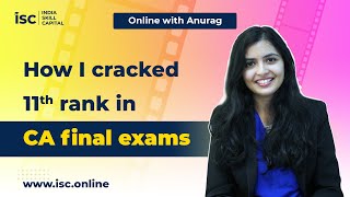 How CA Raseeka Gokhale cracked 11th Rank in CA final exams? || Online with Anurag screenshot 3