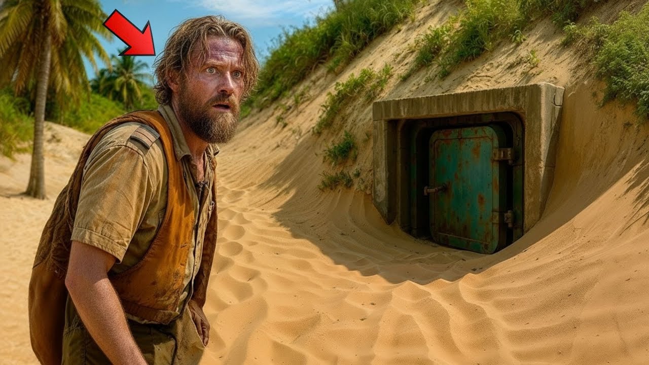 Пилот выжил после крушения на забытом острове, пока не нашёл секретный бункер СССР под скалами!!!