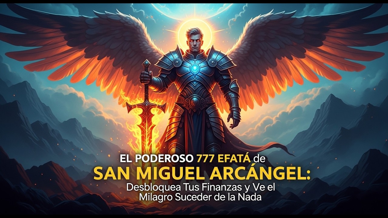 EL PODEROSO 777 EFATÁ de SAN MIGUEL ARCÁNGEL: Desbloquea Tus Finanzas y Ve el Milagro