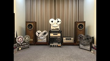 Trải nghiệm âm thanh băng cối Akai GX 635D - Akai GX747 Revox B77 Revox A700