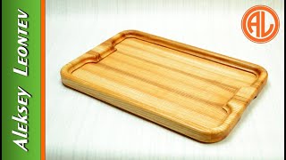 Поднос из дерева №3 / Making a Wooden Tray #3