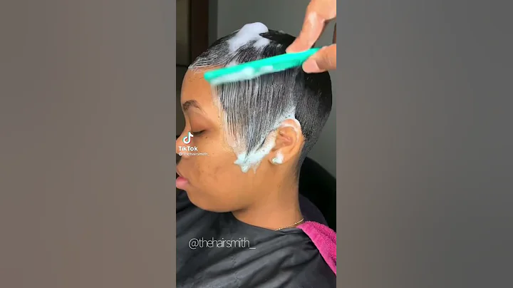 FINGER WAVES ON SHORT HAIR #shorts