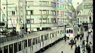 Verkeer in Antwerpen, 1953.