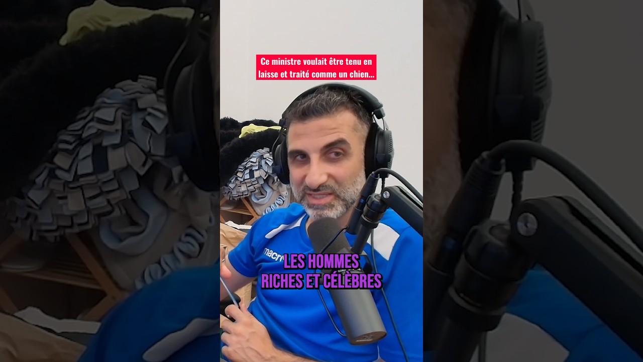 Ce ministre voulait être tenu en laisse et traité comme un chien…