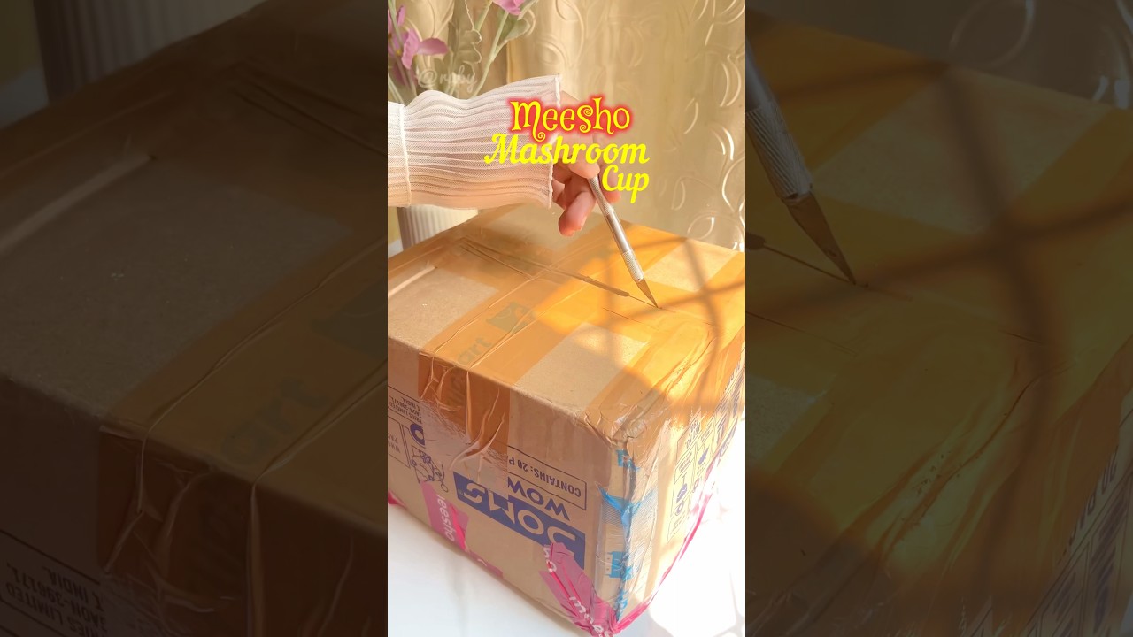 Керамическая кружка в форме гриба 