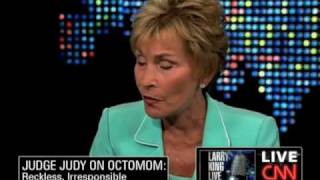Judge Judy On Octo Mom: 'No Different from AIG...and She's Using Tax Payer Money' by GettingtotheTruth2 191,027 views 15 years ago 4 minutes, 42 seconds