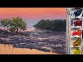 Try this Simple Painting in Acrylics!!