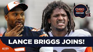 LANCE BRIGGS JOINS! Have the Chicago Bears Improved at Linebacker | CHGO Bears Podcast