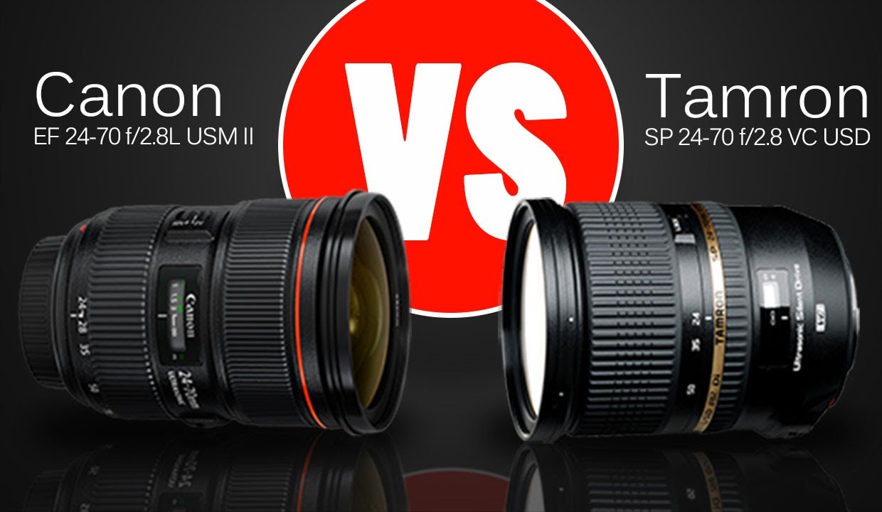 Lens Comparison Canon Ef 24 70 F 2 8l Ii Vs Tamron 24 70 F 2 8 Vc Light And Matter