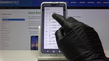 How to Change Voicemail Notification Sound on Sharp Aquos R2?