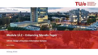 UI.2-Enhancing Mendix Pages
