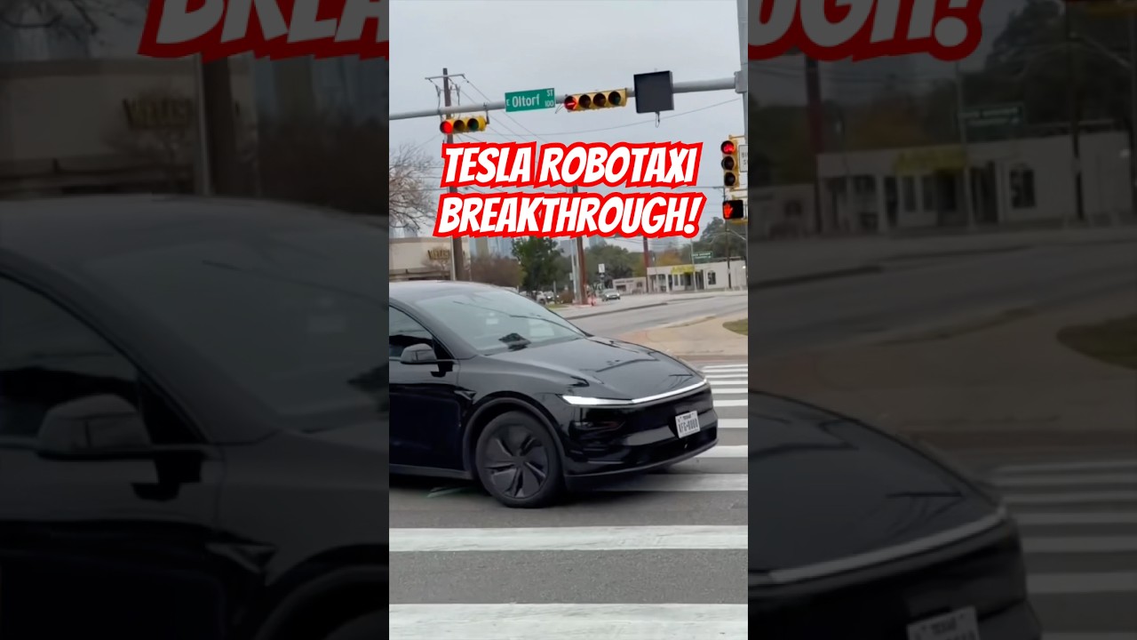 TESLA СДЕЛАЛА ЭТО! Роботакси без присмотра уже в работе! 
