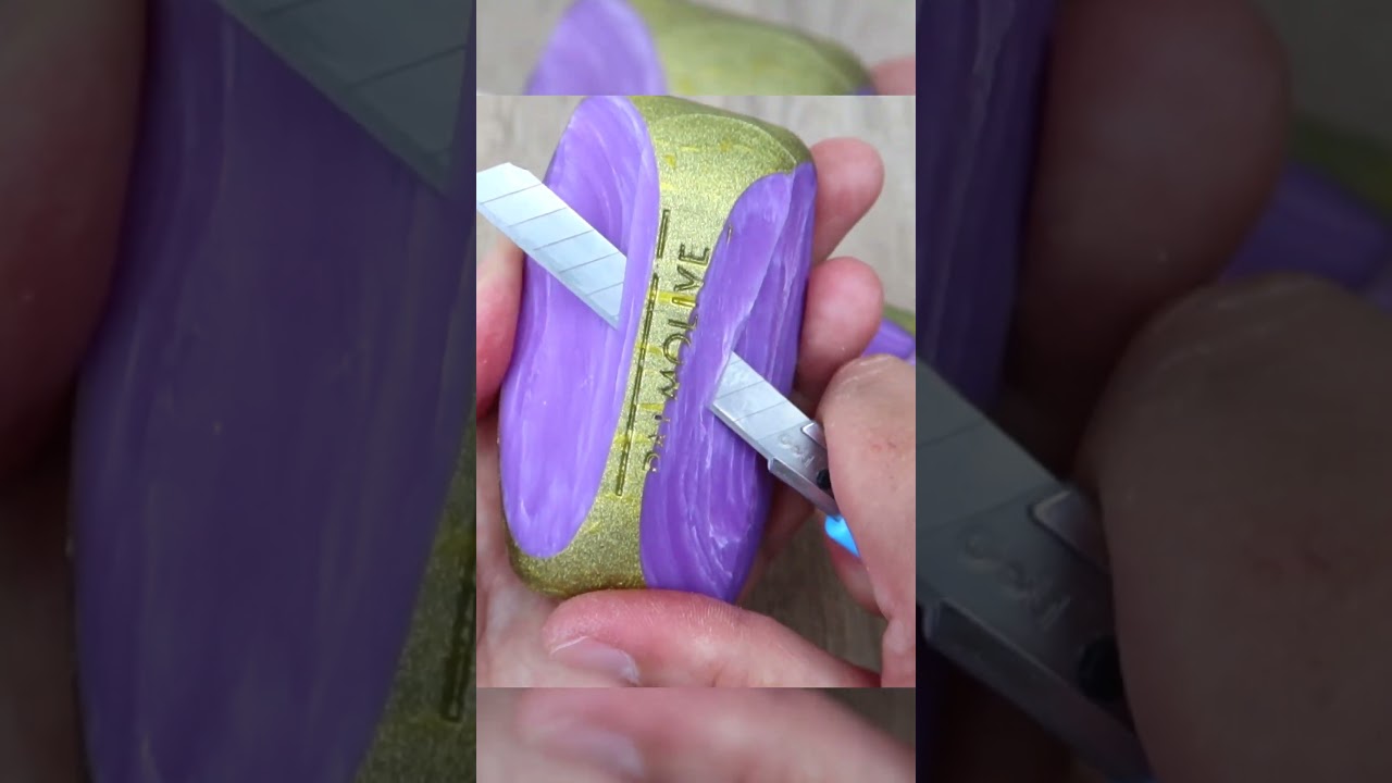 Satisfying soap cutting ASMR videos-94