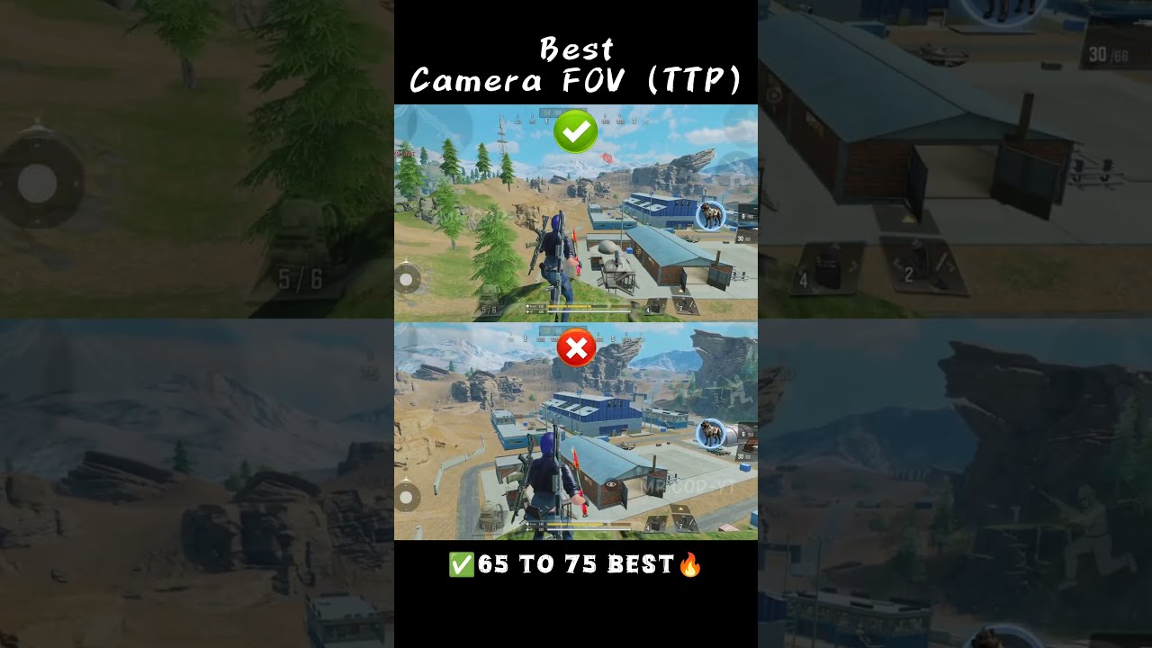  Best Camera FOV TPP Setting In CODM BR Pro Settings Codmobile Shorts Codmbr Codm