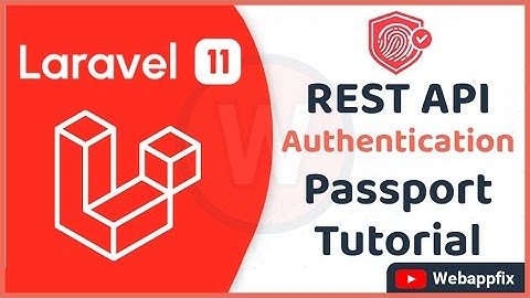 Laravel 11 Passport API Authentication | Laravel API Tutorial | Laravel REST API | Login & Register