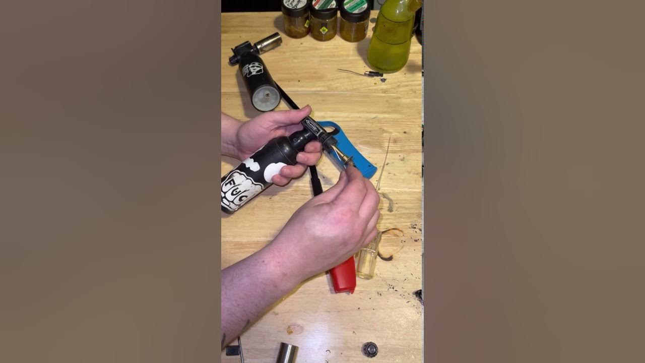 Fixing a broken torch (blazer big shot) YouTube