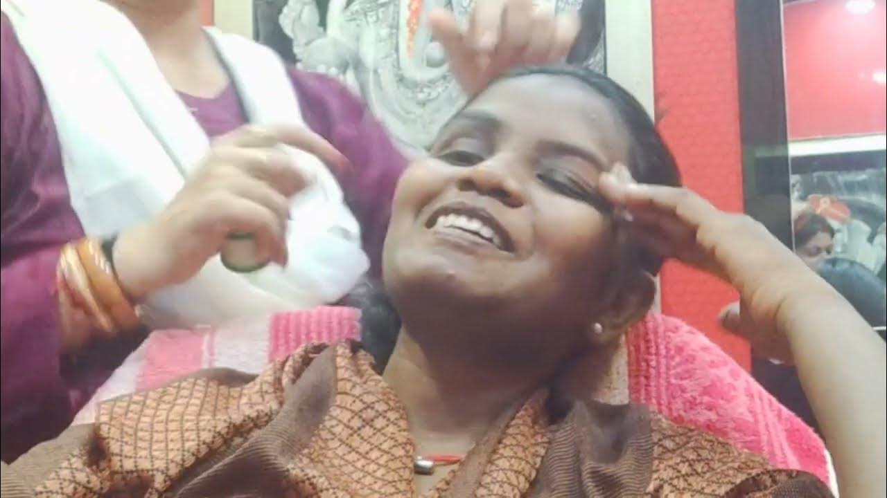 eyebrow threading 😃 ️ dekhya dhaga kaise pakdana hai 👌🏻 YouTube