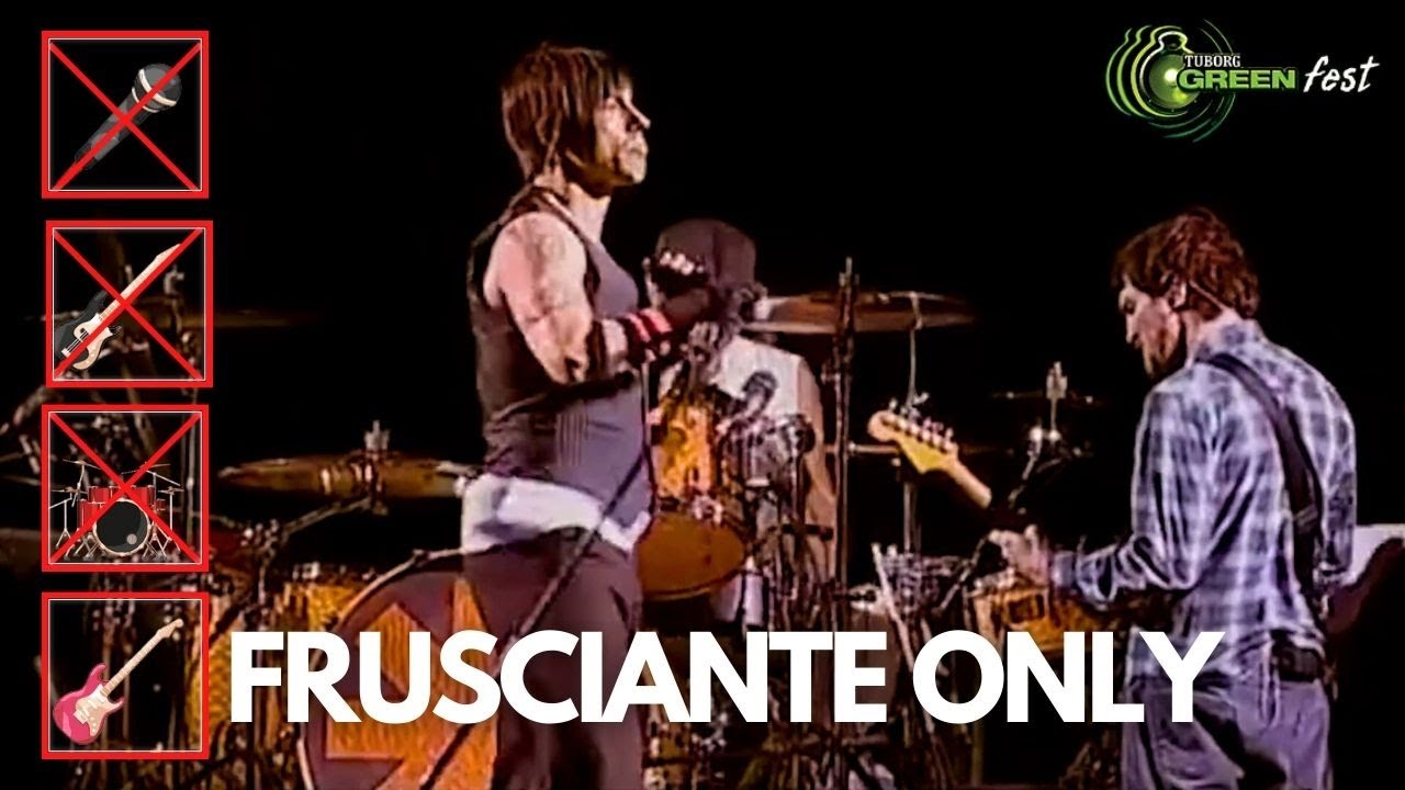 RHCP - Give it Away - Green Fest 2007 (John Frusciante's In Ear - Guitar Only)