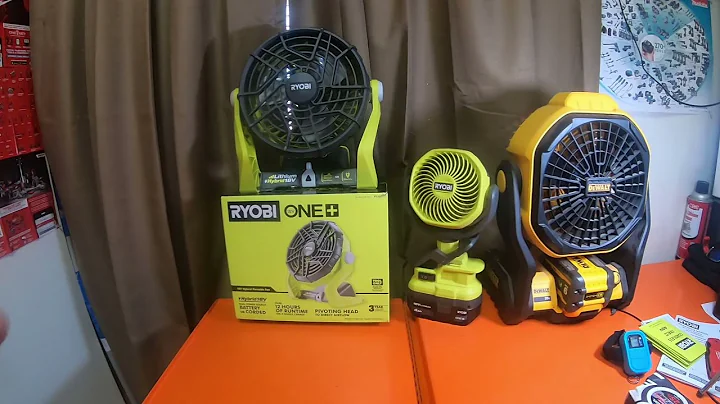 Tools - HD - Ryobi 18V One+ Hybrid Fan P3320 QL Comparison Info N More   Intro To Channel - 6 13 21