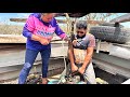 El motor del yate nos hizo navegar