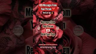 💔 MESSAGES FROM YOUR PERSON 🕯️ No Contact Energy Update 💌 ALL SIGNS